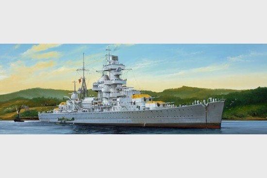 Trumpeter 05317 Croiseur allemand Admiral Hipper 1941 (1/350)