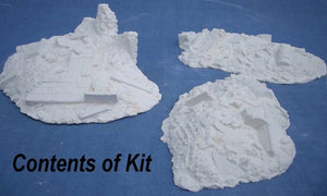 RT-Diorama 35127 Rubble, debris pile set (3 pcs.) 1/35 – imagen 2