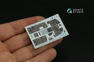 Quinta Studio QD32157 F-15C Late/F-15J late 3D-Printed &amp;amp; coloured Interior on decal paper (Tamiya) 1/32 – imagen 3