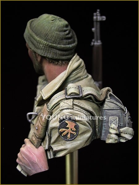 Young Miniatures YM1841 Parachutiste américain Seconde Guerre mondiale 17e division aéroportée 1/10 – image 4