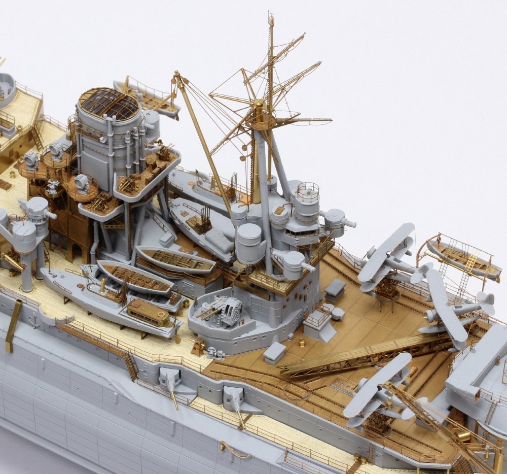 Pontos 35029F1 IJN NAGATO 1941 Detail Up Set 1/350 – Bild 3