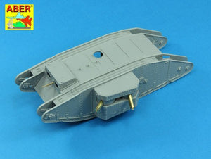 Aber 35L-196 Barrels for British WWI Tank Mk.I Female or 0.303 Vickers gun x 4 8mm Hotchkiss m.1909 x 1 1/35 – Bild 6
