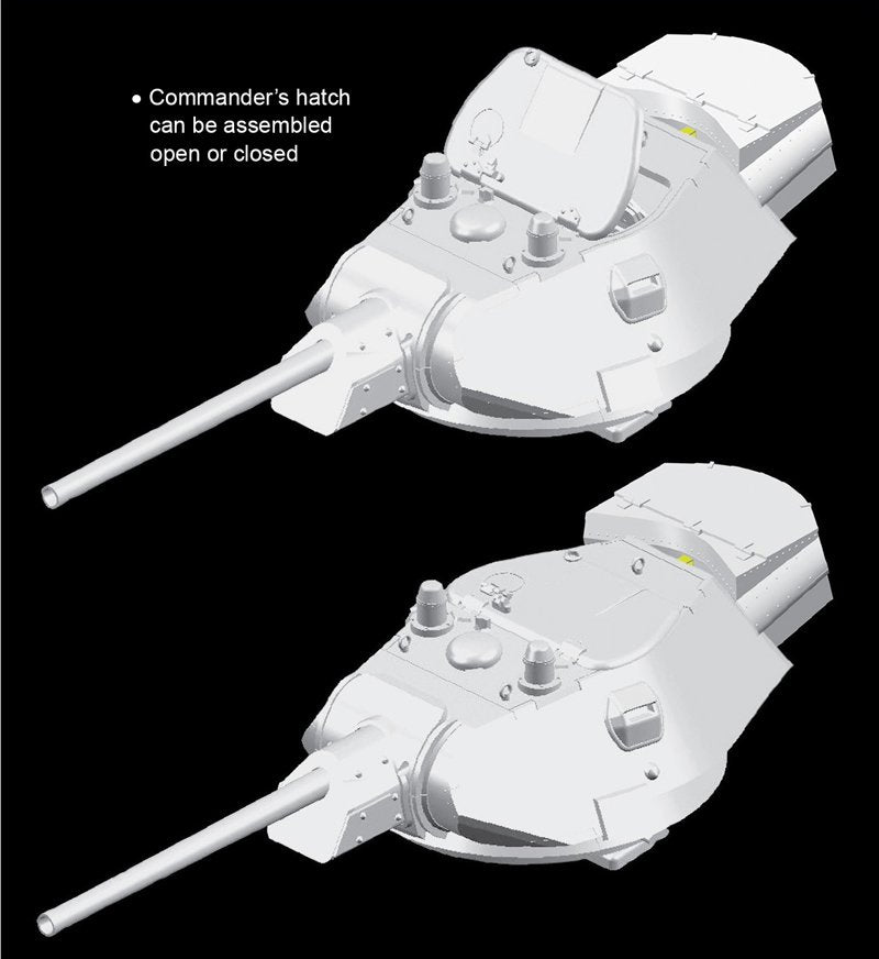 Dragon 6449 Panzerkampfwagen T34-747(r) 1/35 – zdjęcie 2