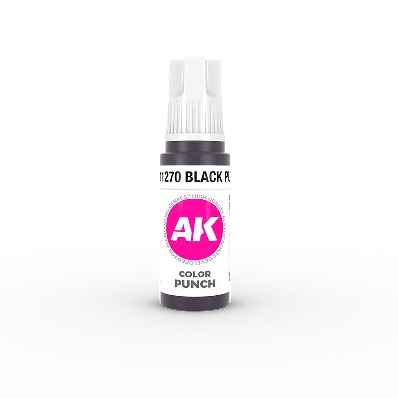AK Interactive AK11270 BLACK PURPLE – COLOR PUNCH 17ml – image 2