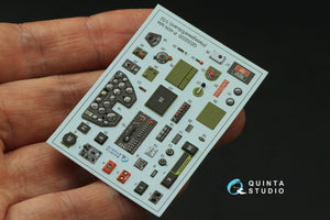 Quinta Studio QD32220 P-40N late 3D-Printed coloured Interior on decal paper (Hasegawa/Eduard) 1/32 – Bild 5