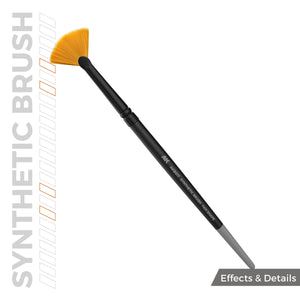 AK Interactive AKB017 AK SYNTHETIC BRUSH – FAN SHAPE – Bild 2