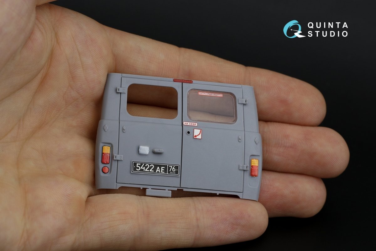 Quinta Studio QD35045 UAZ-3909 3D-Printed &amp;amp; coloured Interior on decal paper (Zvezda) 1/35 – zdjęcie 10