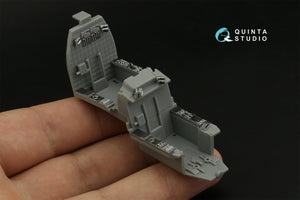 Quinta Studio QDS-48375 AH-64E 3D-Printed &amp;amp; coloured Interior on decal paper (Hasegawa) (Small version) 1/48 – immagine 8