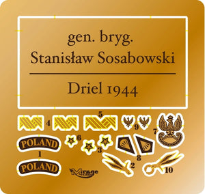 Mirage 120005 Brig. Gen. S. SOSABOWSKI (Driel 1944) 200mm – image 3