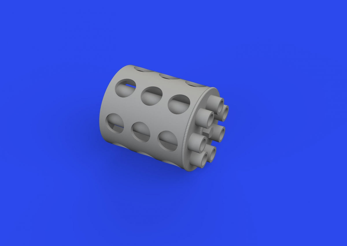 Eduard 648919 A-10C rotary gun flash suppressor PRINT Academy 1/48 – Bild 2