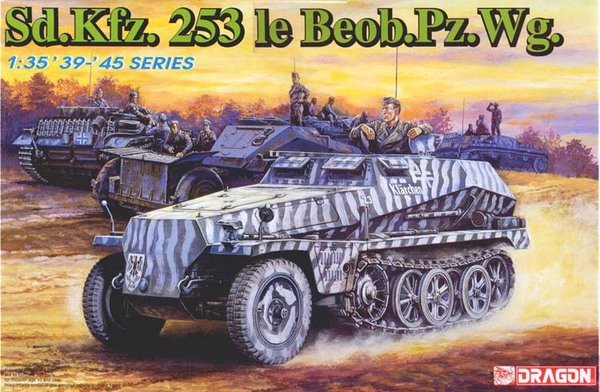 Dragon 6140 Sd.Kfz. 253 le Beob.Pz.According to 1/35