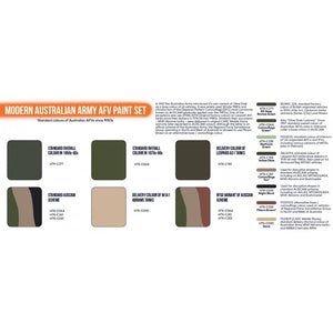Hataka HTK-CS108 Modern Australian Army AFV paint set (8x17ml) – immagine 2