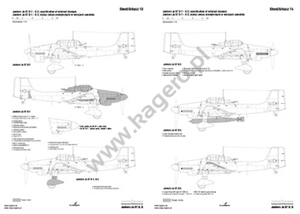 Kagero 7077 Junkers Ju 87 D, G EN/PL – immagine 4