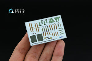 Quinta Studio QD+48058 Tornado F.3 3D-Printed &amp;amp; colored Interior on decal paper (Revell) (with 3D-printed resin parts) 1/48 – image 7