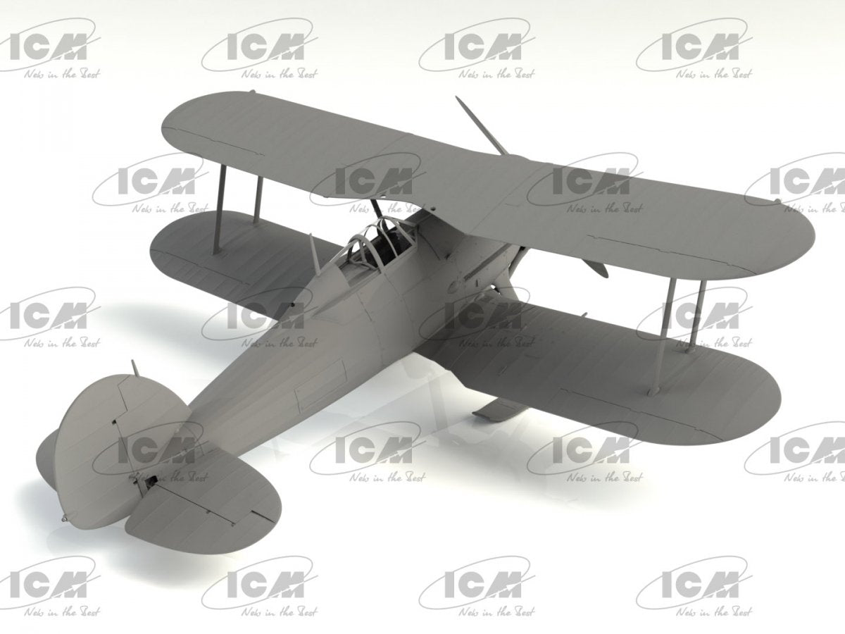 ICM 32044 J-8 Gladiator WWII Swedish Fighter 1/32 – image 4