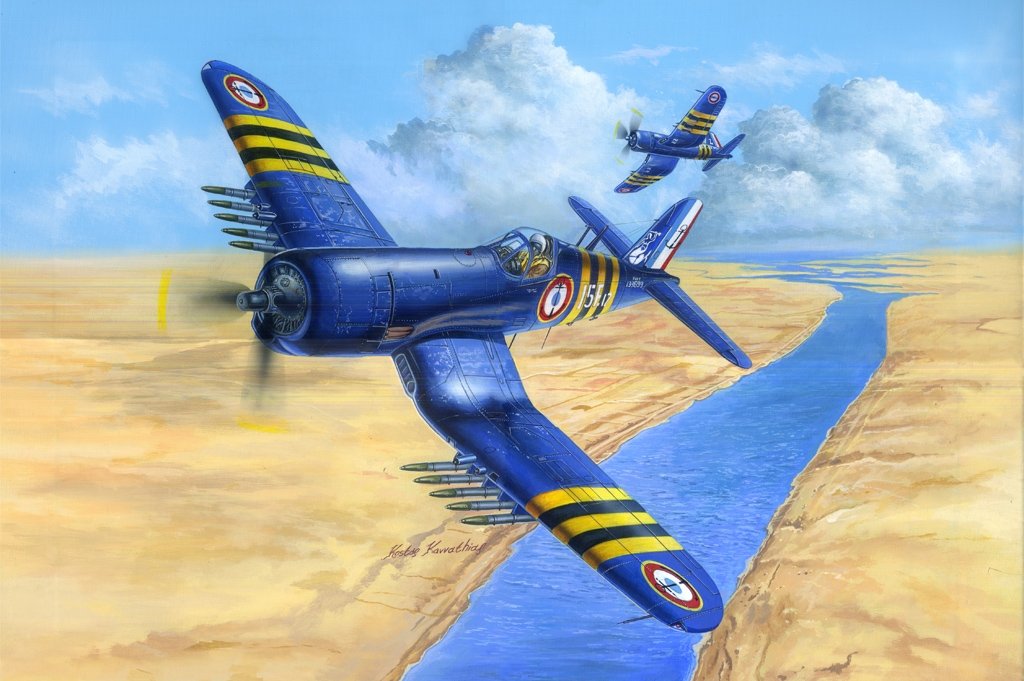 Hobby Boss 80392 F4U-7 Corsair 1/48