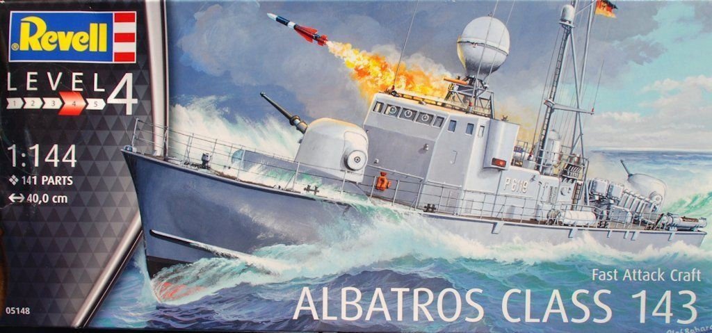 Revell 05148 Fast Attack Craft Albatros classe 143 (1/144)