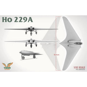 Takom 32001W Coffret Ho 229 - Ho 229A + Ho 229B + Ho 229 Pilot (Edition Limitée) 1/32  – image 7