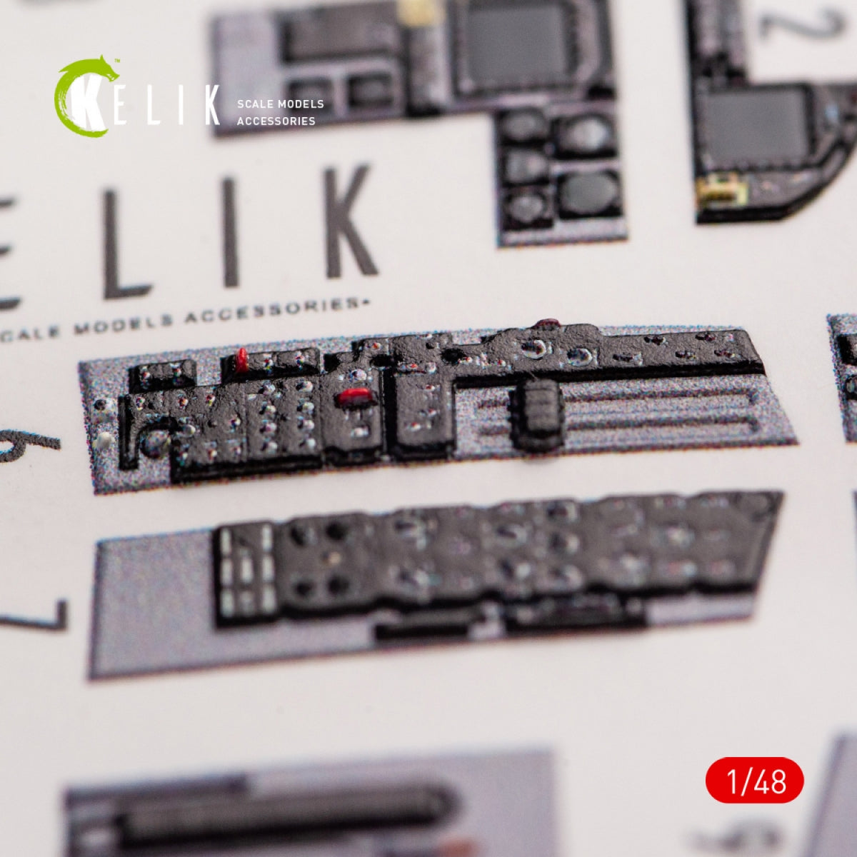 KELIK K48065 F-18C HORNET INTERIOR 3D DECALS FOR HASEGAWA KIT 1/48 – Bild 6