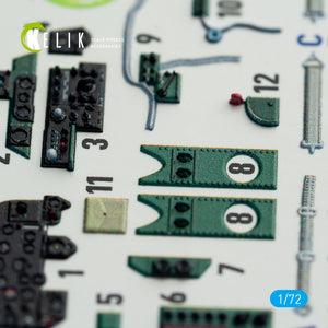 KELIK K72060 M6A1 SEIRAN INTERIOR 3D DECALS FOR TAMIYA KIT 1/72 – image 3