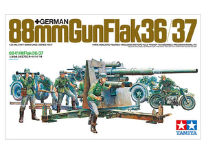 Tamiya 35017 Canon allemand de 88 mm Flak36/37 (1/35) – image 2