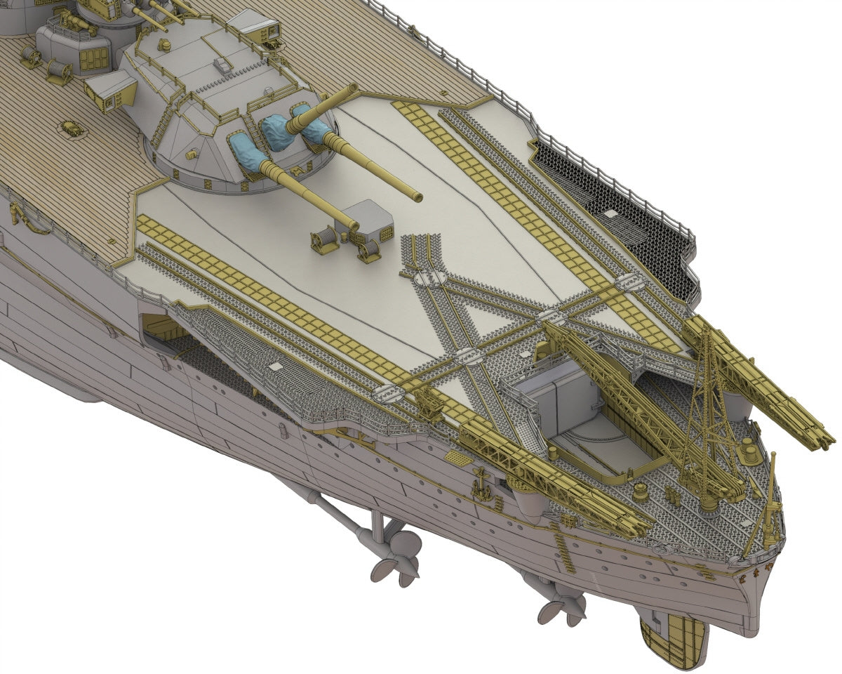 Pontos 70003R1 IJN Battleship Yamato 1941 1/700 – Bild 10