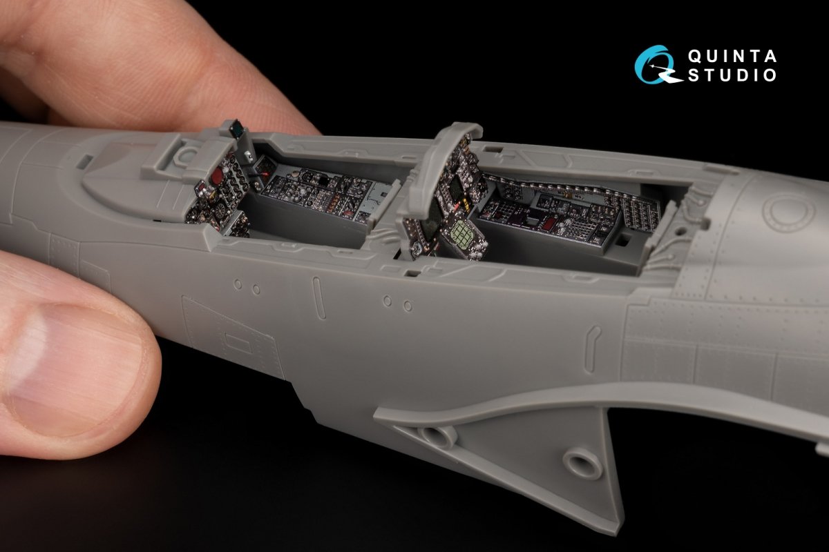 Quinta Studio QDS-48342 F-4G late 3D-Printed &amp;amp; coloured Interior on decal paper (Meng) (Small version) 1/48 – imagen 13