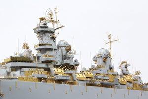 Pontos 37026FN USS BB-63 Missouri 1945 Advanced Detail Up Set (Teak tone stained wooden deck) 1/350 – zdjęcie 3