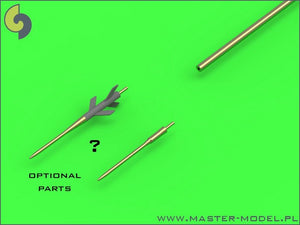 Master AM-48-120 Su-9 / Su-11 (Fishpot / Fishpot C) - Tubes pilotes et têtes de rails de missiles 1/48 – image 3