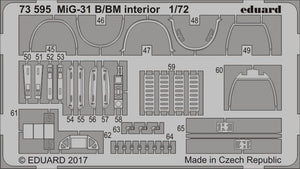 Eduard 73595 MiG-31B/ BM TRUMPETER 1/72 – immagine 2