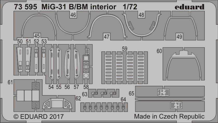 Eduard 73595 MiG-31B/ BM TRUMPETER 1/72 – immagine 2