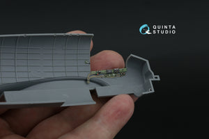 Quinta Studio QDS-48556 Bristol Beaufighter TF.Mk.X 3D-Printed &amp;amp; coloured Interior on decal paper (Tamiya) (small version) 1/48 – zdjęcie 5