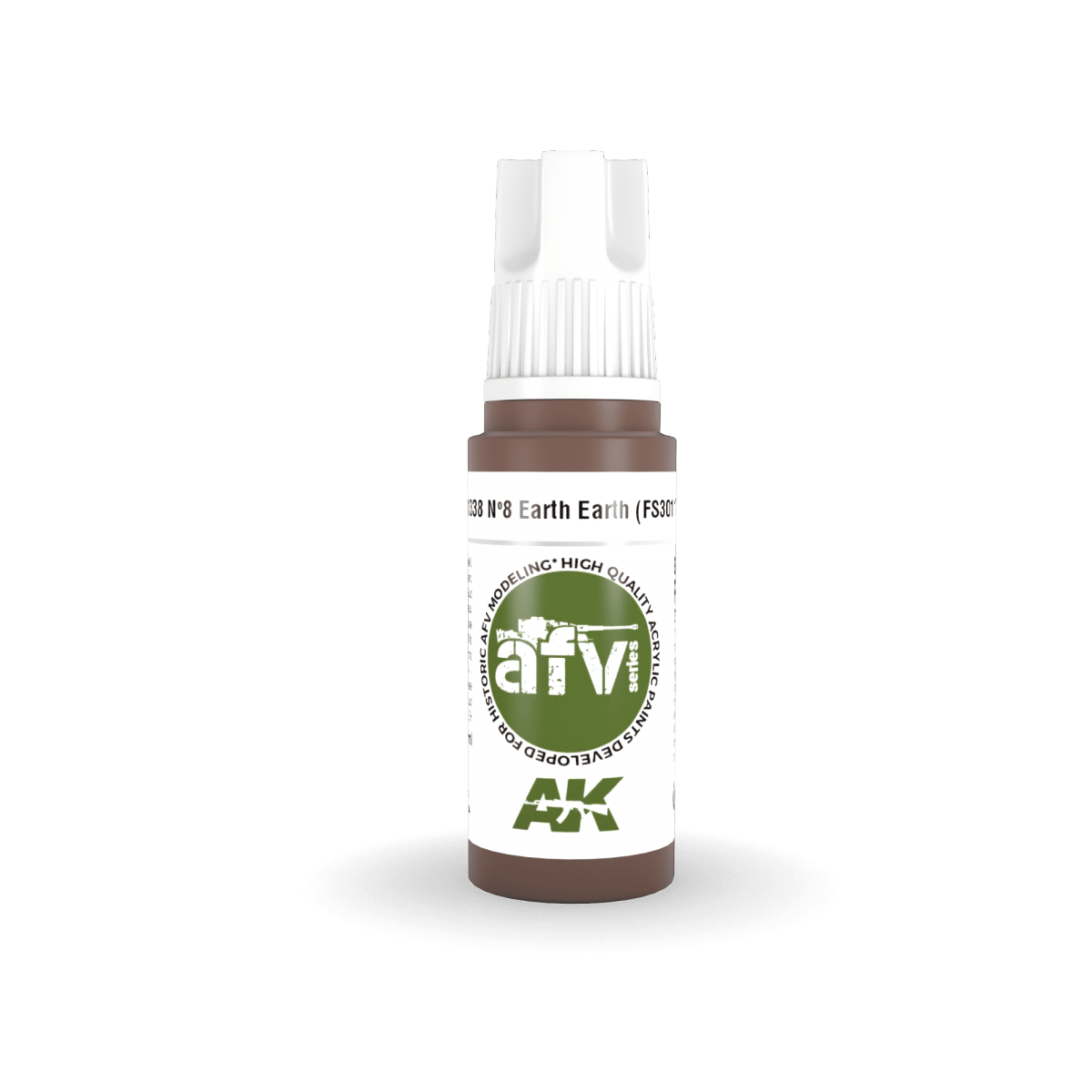 AK Interactive AK11338 Nº8 Earth Red (FS30117) 17ml – Bild 2