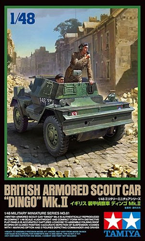 Tamiya 32581 British Armored Scout Car Dingo Mk.II 1/48