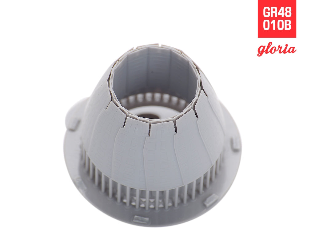 Gloria GR48012B F-16CJ F110-GE Exhaust Nozzle &amp;amp; Afterburner CLOSED TAMIYA 1/48 – image 5