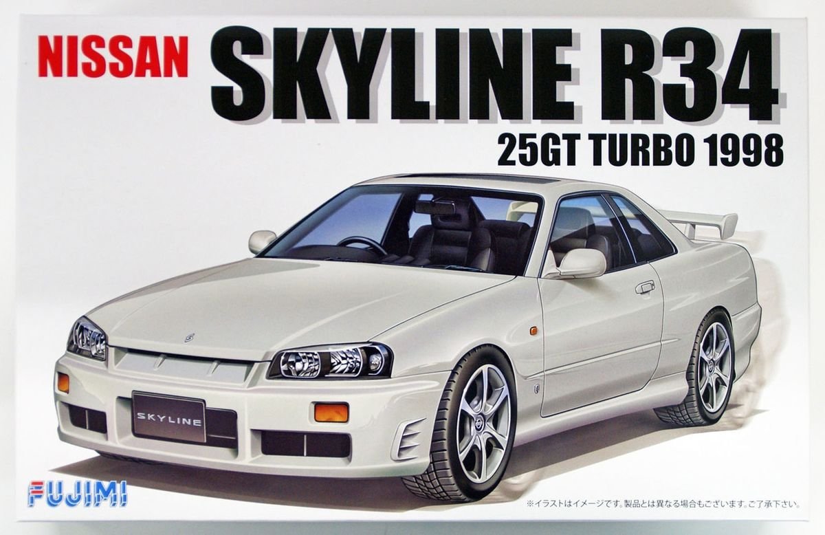 Fujimi 039671 Nissan Skyline R34 25GT 1/24