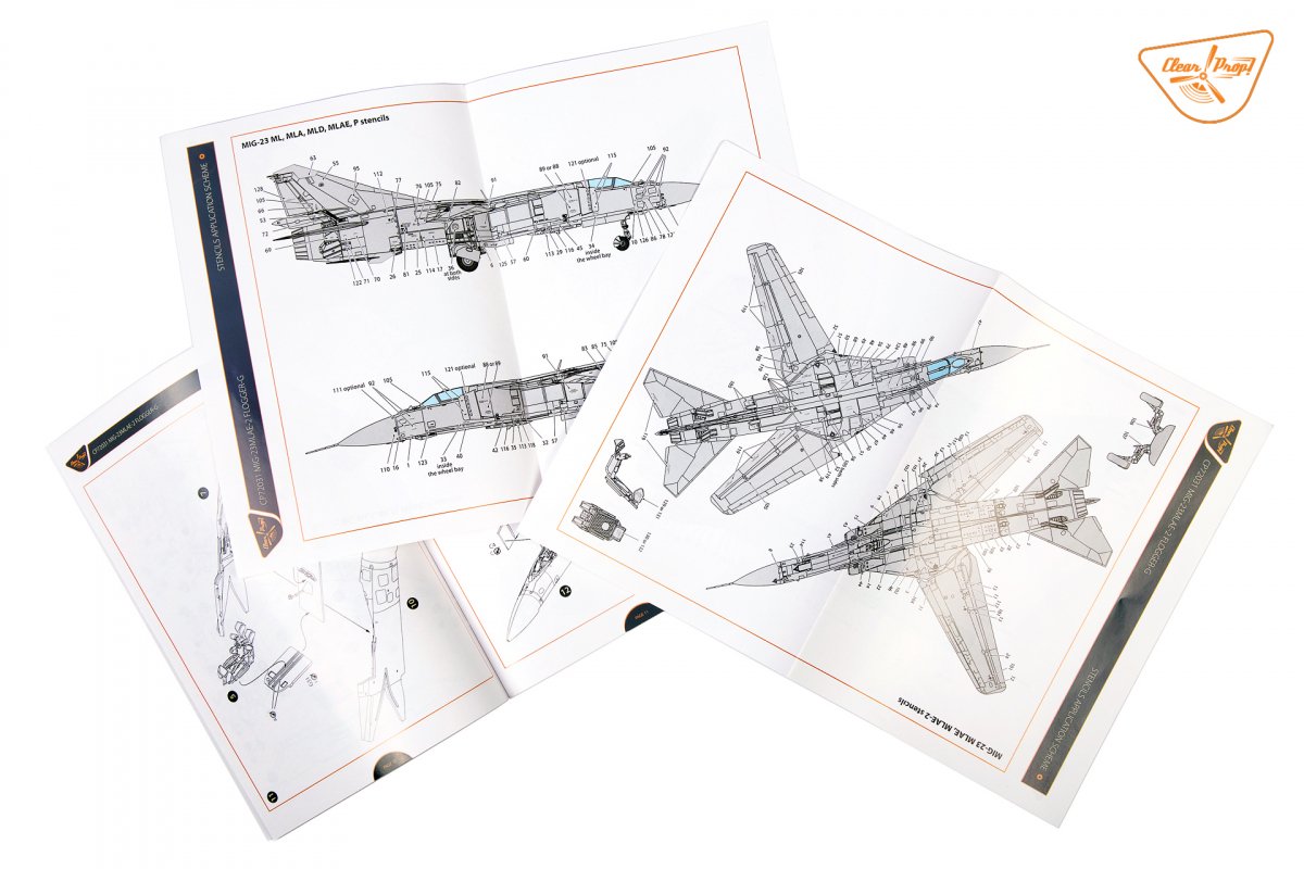 Propulseur transparent ! Kit expert MiG-23MLAE-2 Flogger-G CP72031 au 1/72  – image 34