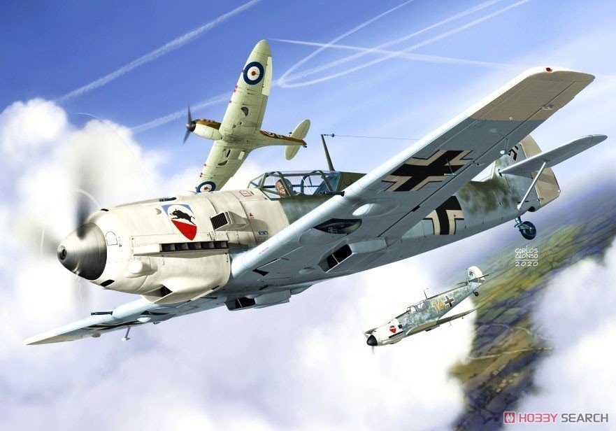 AZ Model AZ7658 Messerschmitt Bf 109 E-3 Battle of Britain 1/72 – Bild 2
