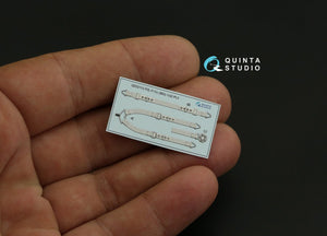 Quinta Studio QD32113 PZL P.11c 3D-Printed &amp;amp; coloured Interior on decal paper (IBG model) 1/32 – Bild 6