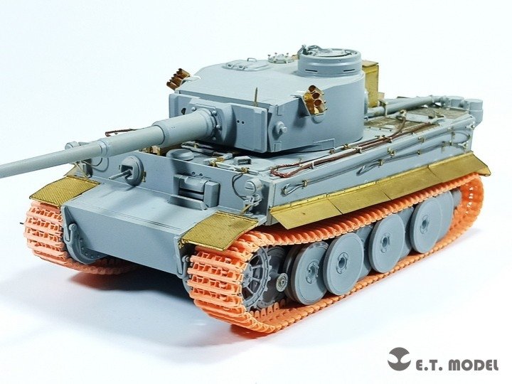 ET Model P35-004 Maquette de char allemand TIGER I de la Seconde Guerre mondiale (chenille fonctionnelle, impression 3D) à l&amp;#39;échelle 1/35 – image 6