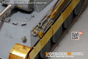 Maquette Voyager PE351174 Panther A allemand de la Seconde Guerre mondiale, version de base (pour MENG TS-046), échelle 1/35 – image 7