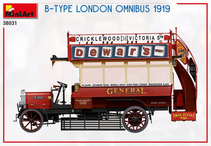 MiniArt 38031 B-TYPE LONDON OMNIBUS 1919 1/35 – Bild 14