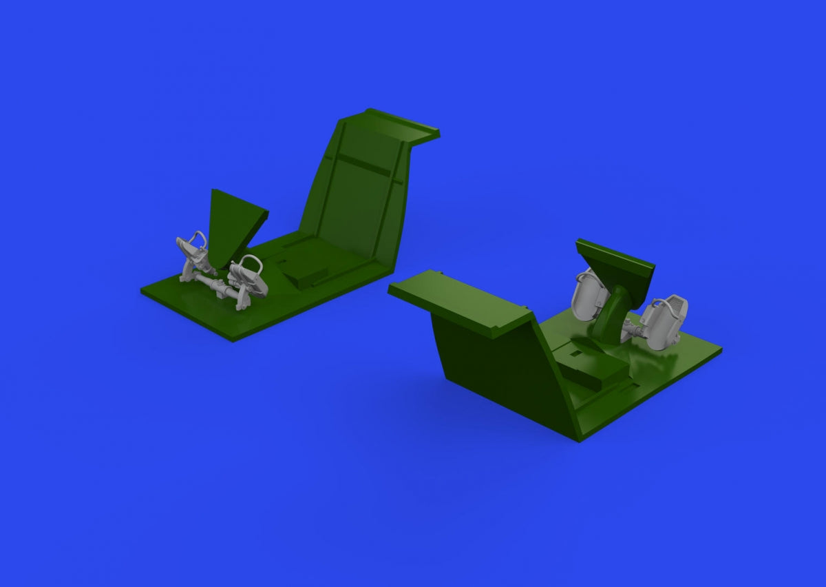 Eduard 632192 Bf 109E rudder pedals early PRINT 1/32 – Bild 4