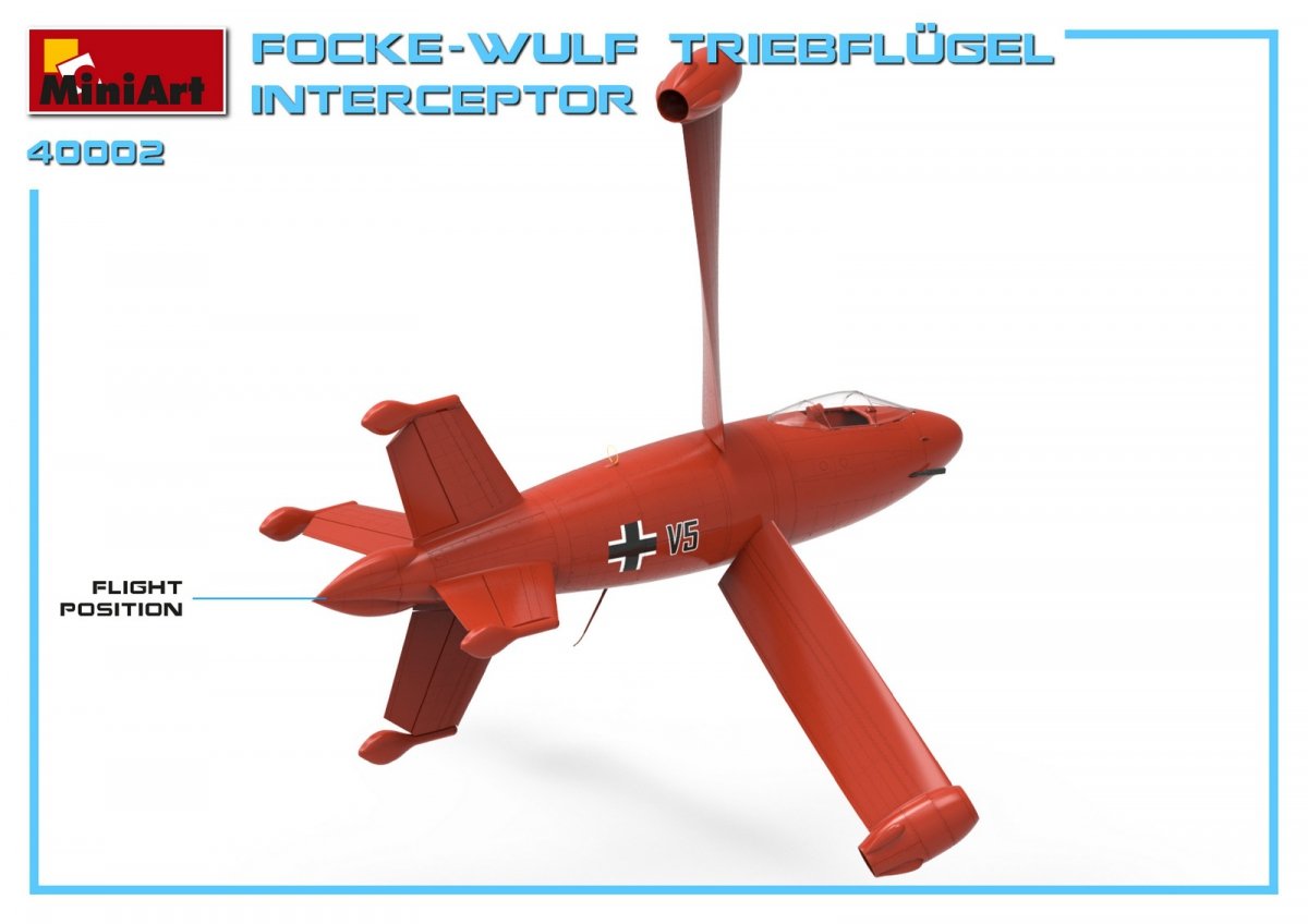 MiniArt 40002 INTERCEPTEUR FOCKE WULF TRIEBLUGEL 1/35 – image 6