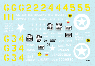 Star Decals 35-989 US 66th Armoured Regiment 1/35 – immagine 2