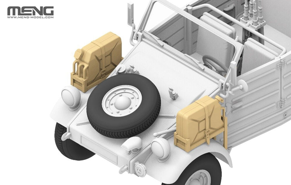 Meng Model VS-015 Type 82 German Pkw.K1 Kubelwagen (North Africa) 1/35 – imagen 13