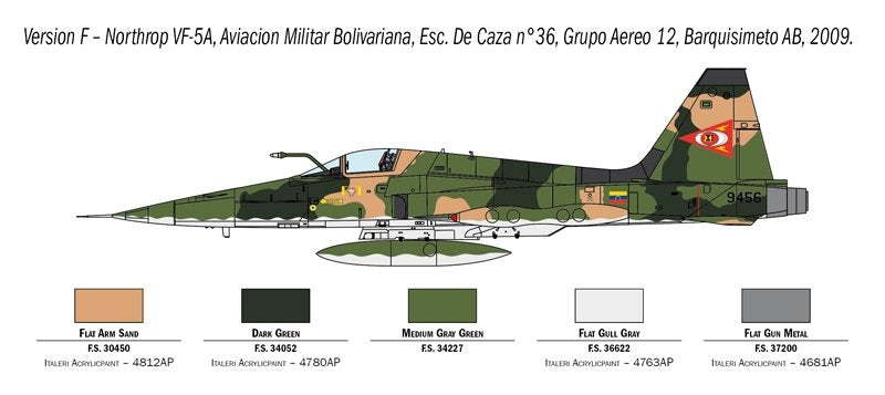 Italeri 1441 F-5A Freedom Fighter 1/72 – Bild 9
