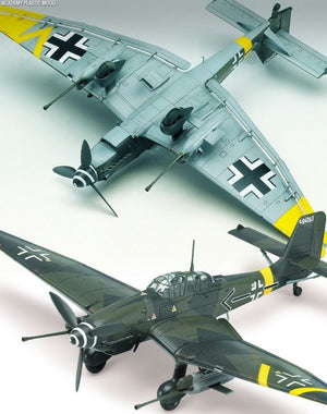 Academy 12404 JU87G-2 STUKA (KANONEN VOGEL) 1/72 – immagine 2