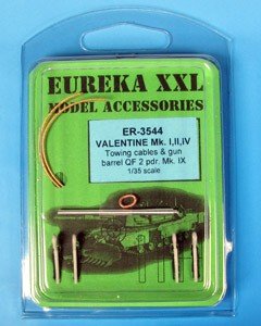 Câble de remorquage Eureka XXL ER-3544 pour Valentine I, II, IV, VI et VII 1/35
