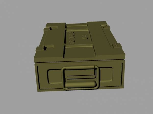 Panzer Art RE35-383 Boîtes de munitions pour canon de 25 livres (obus explosifs et antichars) 1/35 – image 3
